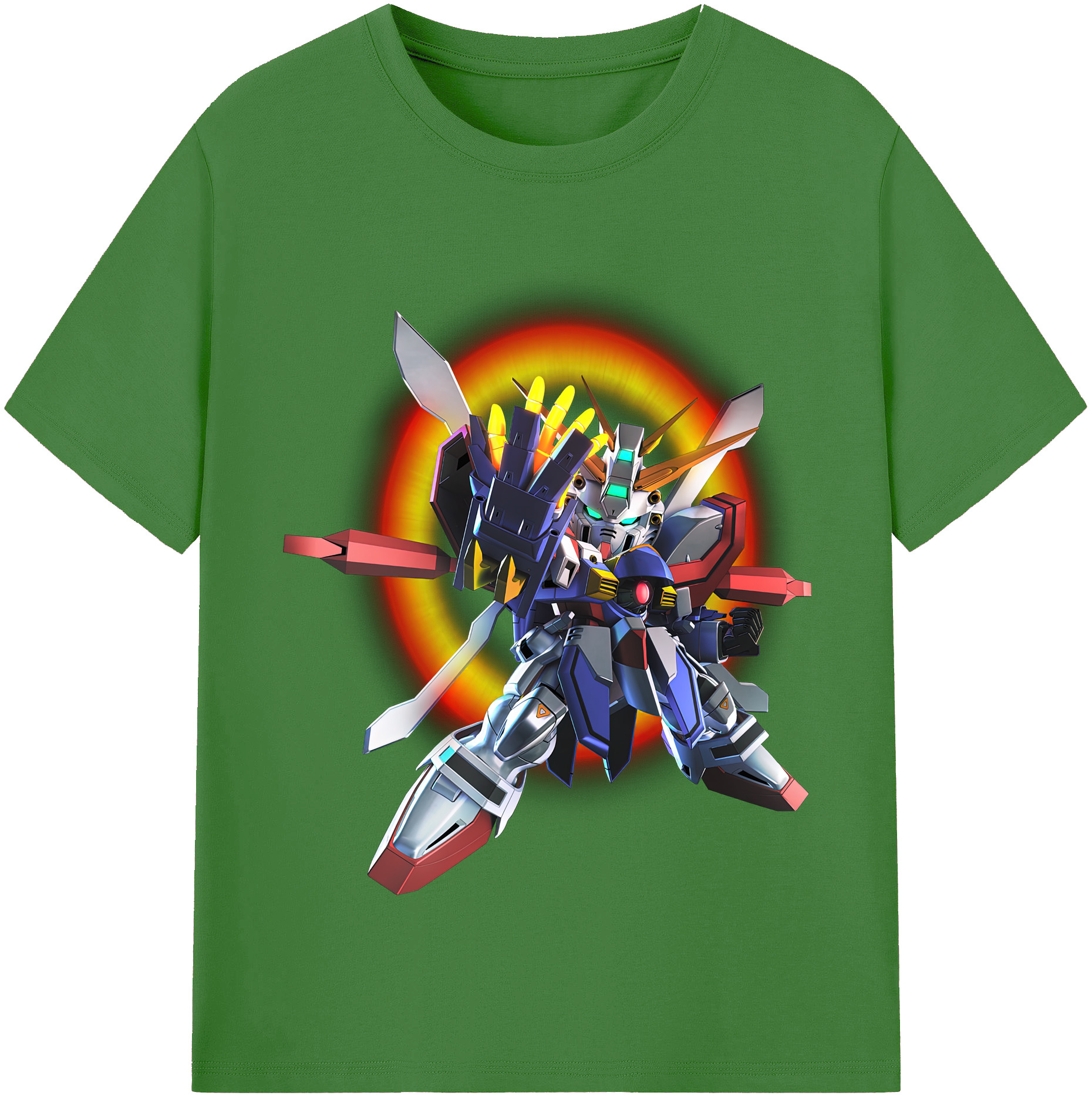 （画像用） 機動戦士ガンダム Mobile Suit Gundam レディースカジュアルプリントTシャツ（綿100％）